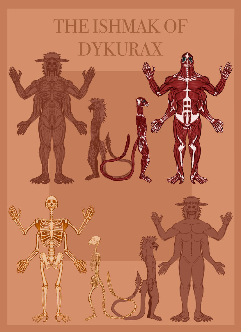The Ishmak of Dykurax, Orginial Species